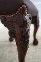 74892: Chippendale English Style Paw Feet Mahogany