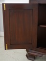 74726: HENKEL HARRIS Mahogany Corner Cabinet