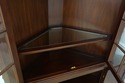 74726: HENKEL HARRIS Mahogany Corner Cabinet
