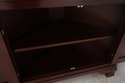 74726: HENKEL HARRIS Mahogany Corner Cabinet