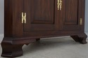 74726: HENKEL HARRIS Mahogany Corner Cabinet