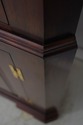 74726: HENKEL HARRIS Mahogany Corner Cabinet