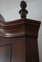 74726: HENKEL HARRIS Mahogany Corner Cabinet