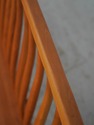 L74799: Windsor Style Hand Crafted Long Bench Sett