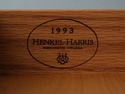 74876: HENKEL HARRIS 3 Part Cherry Highboy Chest O