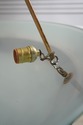 F74704: Vintage Art Deco Bowl Form Chandelier Fixt