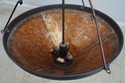 F74881: MICA LAMP CO. Arts & Crafts Hanging Chande