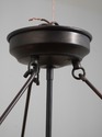 F74881: MICA LAMP CO. Arts & Crafts Hanging Chande