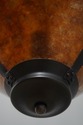 F74881: MICA LAMP CO. Arts & Crafts Hanging Chande