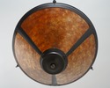 F74882: MICA LAMP CO. Arts & Crafts Hanging Chande