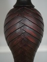 F44001/02: Pair Of WILDWOOD Woven Design Lamps W. 