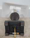 F44001/02: Pair Of WILDWOOD Woven Design Lamps W. 