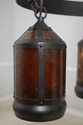 F74883: MICA LAMP CO. Arts & Crafts Mission Lanter