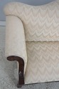 74814: Georgian Nicely Carved Mahogany Upholstered