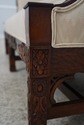 74814: Georgian Nicely Carved Mahogany Upholstered