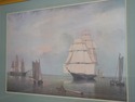F74712: SALEM HARBOR High Quality Gold Leaf Framed