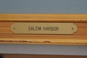 F74712: SALEM HARBOR High Quality Gold Leaf Framed