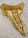 56755EC: Pair Gold Gilt Italian Wall Shelves