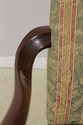 56748EC: SOUTHWOOD Ball & Claw Mahogany Damask Arm