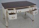 61232EC: French Chic Paint Decorated Writing Desk