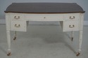 61232EC: French Chic Paint Decorated Writing Desk