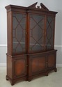 61013EC: BAKER Chippendale Mahogany 3 Door China B