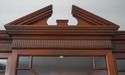 61013EC: BAKER Chippendale Mahogany 3 Door China B