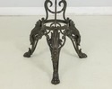 L60678EC: Clawfoot Iron Base Occasional Table w. L