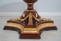 L61156EC: Regency Style Figural Mahogany Round Cen