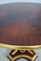 L61156EC: Regency Style Figural Mahogany Round Cen