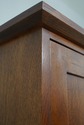 74303: STICKLEY Mission Oak 1 Door 1 Drawer Media 