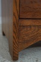 74303: STICKLEY Mission Oak 1 Door 1 Drawer Media 