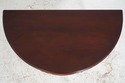 74284: BAKER Mahogany Demilune Console Server Cabi