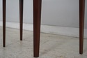 74284: BAKER Mahogany Demilune Console Server Cabi