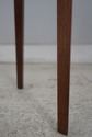 74284: BAKER Mahogany Demilune Console Server Cabi