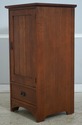 74303: STICKLEY Mission Oak 1 Door 1 Drawer Media 