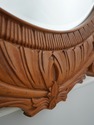 74270: CENTURY Large Round Carved Caspian Wall Mir