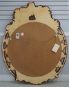 74270: CENTURY Large Round Carved Caspian Wall Mir
