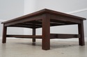 74304: STICKLEY Large Mission Oak Tile Top Coffee 