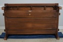 74304: STICKLEY Large Mission Oak Tile Top Coffee 