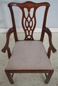 L74324: Set of 8 HICKORY CHAIR CO Mahogany Dining 