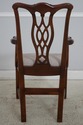L74324: Set of 8 HICKORY CHAIR CO Mahogany Dining 