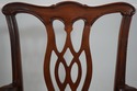 L74324: Set of 8 HICKORY CHAIR CO Mahogany Dining 