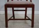 L74324: Set of 8 HICKORY CHAIR CO Mahogany Dining 