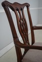 L74324: Set of 8 HICKORY CHAIR CO Mahogany Dining 