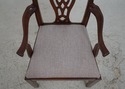 L74324: Set of 8 HICKORY CHAIR CO Mahogany Dining 