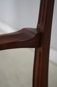L74324: Set of 8 HICKORY CHAIR CO Mahogany Dining 
