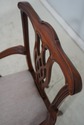 L74324: Set of 8 HICKORY CHAIR CO Mahogany Dining 