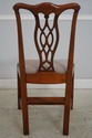 L74324: Set of 8 HICKORY CHAIR CO Mahogany Dining 