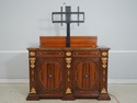 L73877: FRANCESCO MOLON Italian Walnut TV Lift Cab